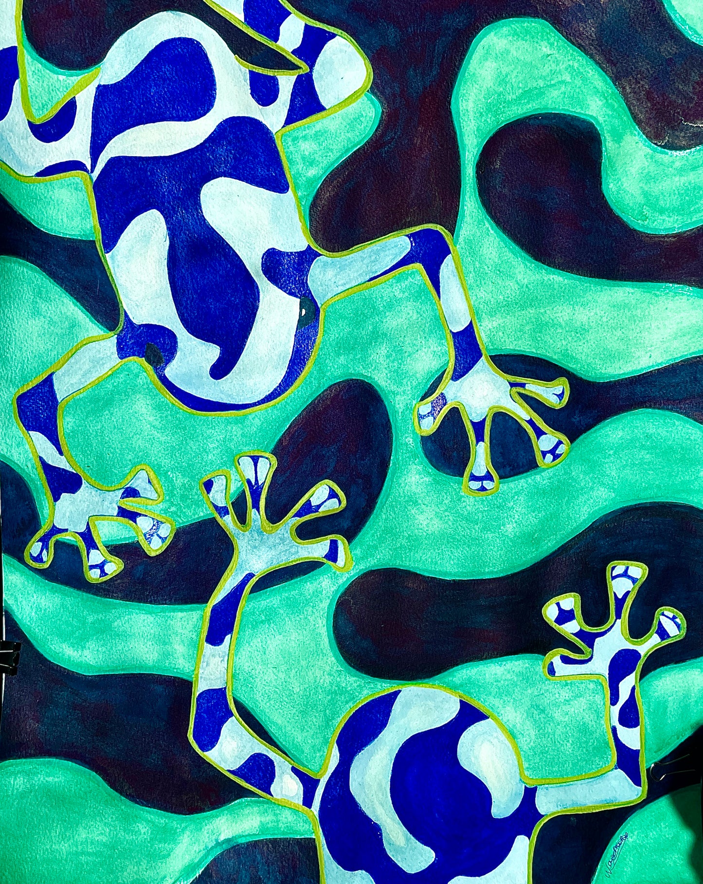 'Poisoned Blue'